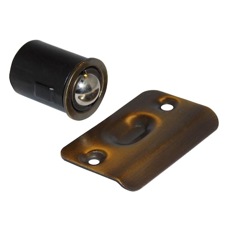 Heat Wave 1716-609 Oil Rubbed Bronze Ball Roller Latch - Oil Rubbed Bronze HE2945941